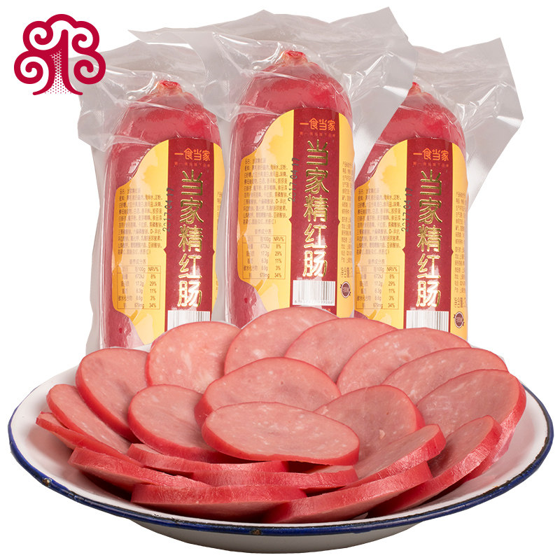 一食当家精大300g*3根上海风味红肠 第一食品猪肉类