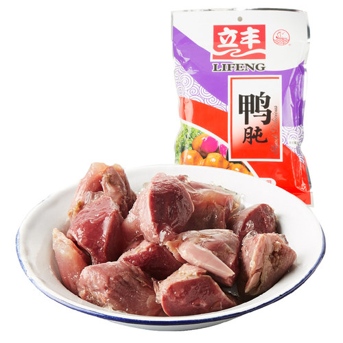 立丰鸭肫148g上海特产中华老字号鸭胗零食小包装卤味熟食小吃休闲 - 图2
