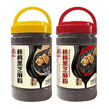 南北富核桃黑芝麻粉500g+菁活水330ml*2[10元优惠券]-寻折猪