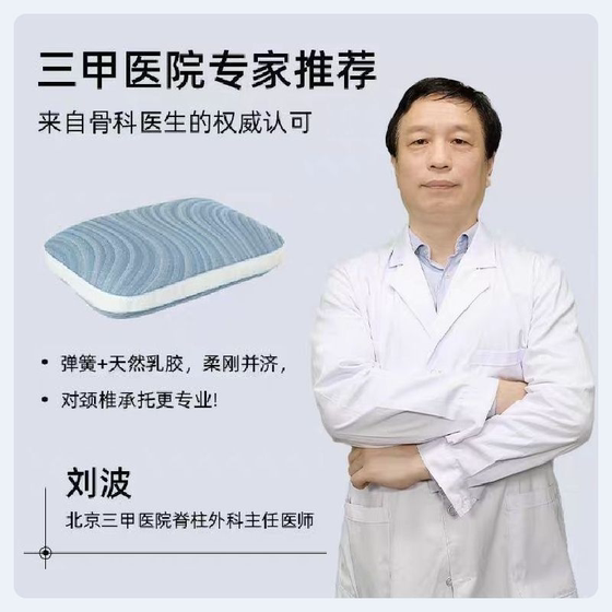 Mousse latex pillow to help protect cervical vertebrae, special pillow core for sleeping, mousse spring down adult pillow, summer