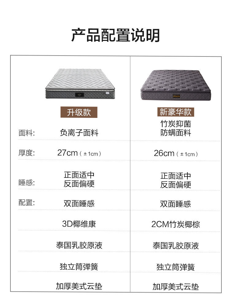 慕思官方旗舰店十大慕斯乳胶床垫 慕思乳胶床垫