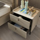 Mousse bedside table bedroom modern minimalist