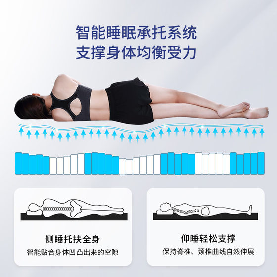 Latex mattress with 80% content silent independent tube