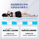 Latex mattress with 80% content silent independent tube