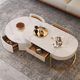 ECW1-009 Simple Cream Style Coffee Table Cream Style