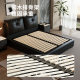Mousse official genuine bed storage bed 1.8 meters large bed black high-end atmospheric double soft bed frame
