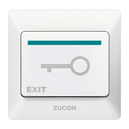 ZUCON祖程 电子门禁开关 门锁开关 出门按钮 86盒大小开关 亚白色 - 图2