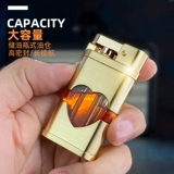 Ретро прозрачная мужская старомодная механическая зажигалка на керосине