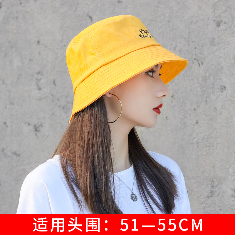 小头围渔夫帽女夏天帽子小号xs时尚夏季小码s小头52cm54cm遮阳帽 - 图3