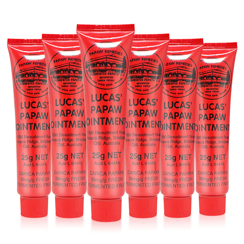 25gx6澳洲木瓜膏 澳洲邮政海外润唇膏