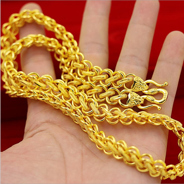 新款颈饰 硬金 3D 999 老板霸气福字项链男士吊坠 黄金项链男款足金 新款颈饰 硬金 3D 999 老板霸气福字项链男士吊坠 黄金项链男款足金