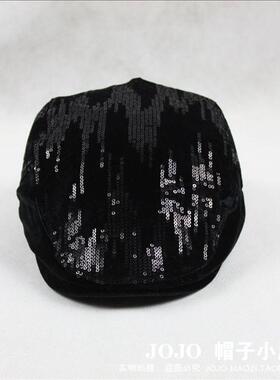宇莹品牌秋冬女贝雷帽鸭舌帽帽子