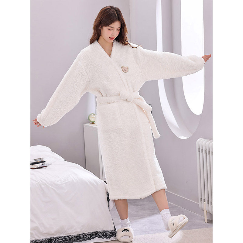  木子内衣睡袍/浴袍