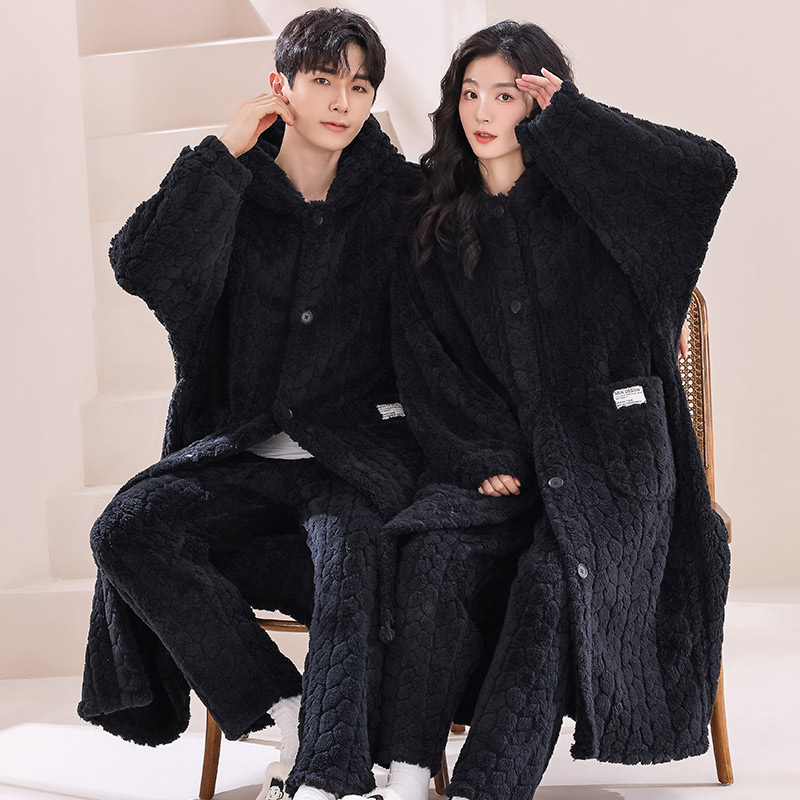  木子内衣睡袍/浴袍