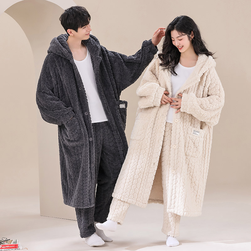  木子内衣睡袍/浴袍