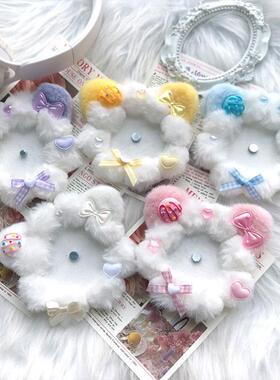 猫耳可爱吧唧托痛包材料小饰品谷美正品58mm手工件女生可爱小物件
