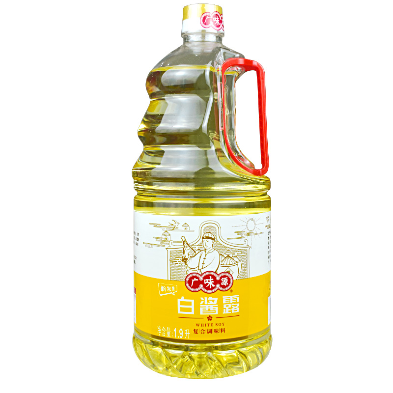 广味源白酱露酱油清蒸鱼虾凉拌菜有味无色酱油蘸料白酱油1.9升 - 图3