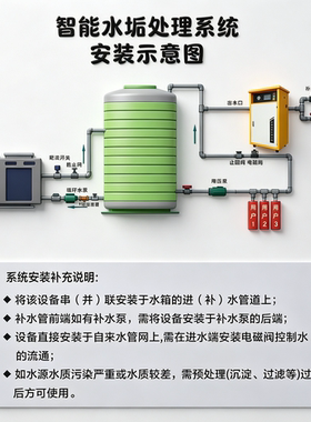 阻垢设备加投药智能水处理设备