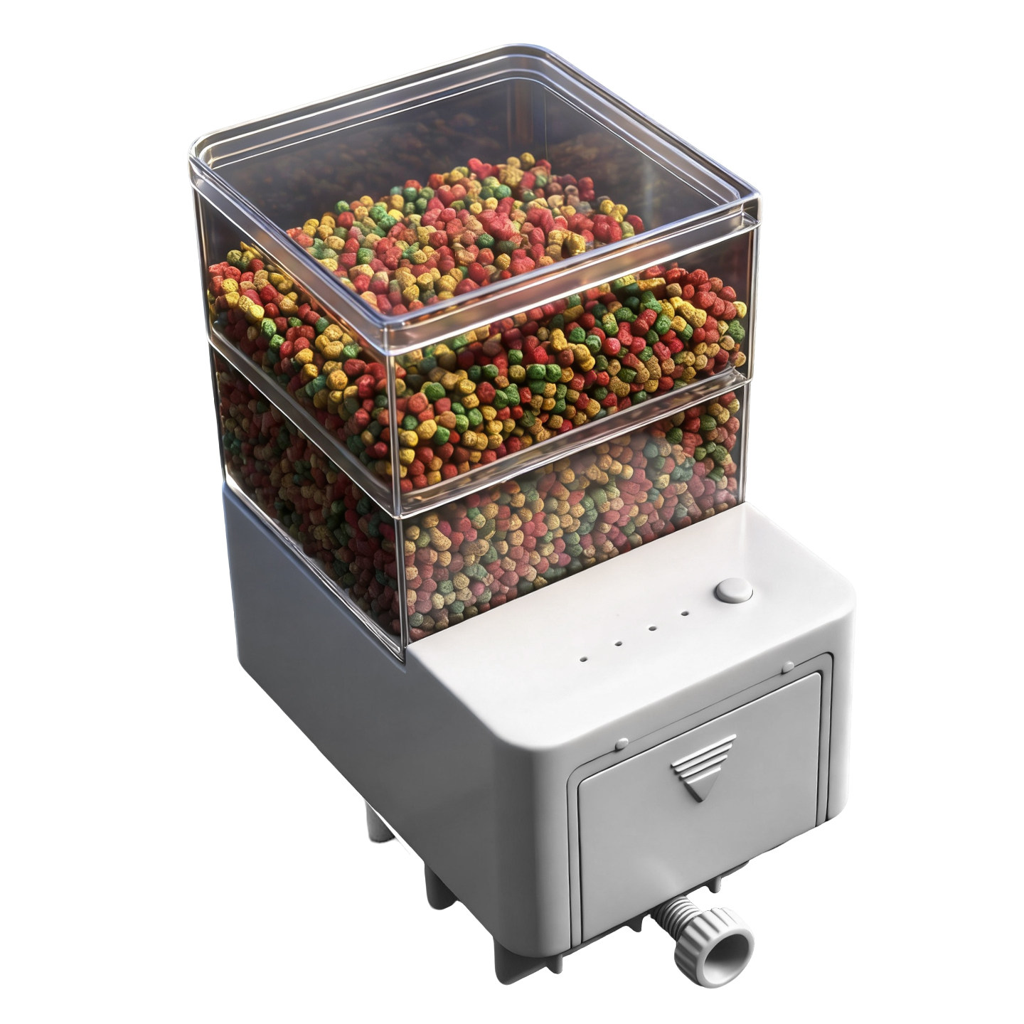 乐享一宠鱼缸喂食器智能定时投食器观赏鱼乌龟粮自动喂鱼器大容量,淘宝优惠券,粉丝福利购,淘宝优惠卷