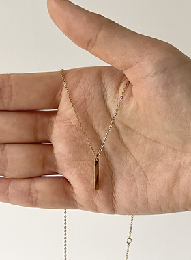 洗澡不用摘气质高级感清冷项链ins博主同款单戴叠戴饰品