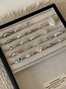 【戒指合集】小众设计高级感饰品时尚叠戴指环