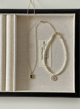 Ojala原创进口施家珍珠手链博主同款温柔气质女2025新款轻奢小众