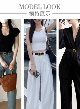 皮带女款真皮夏季百搭2025新款