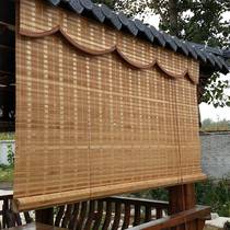 Bamboo Curtain Shading Balcony Sun Shading Net Roller Shutters Handmade Special Windows Light Blocking Divine Instrumental Yangguang Room Insulation