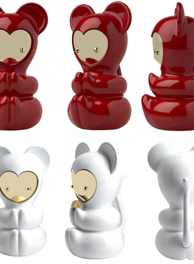 法国卡通公仔手办好运连连摆件