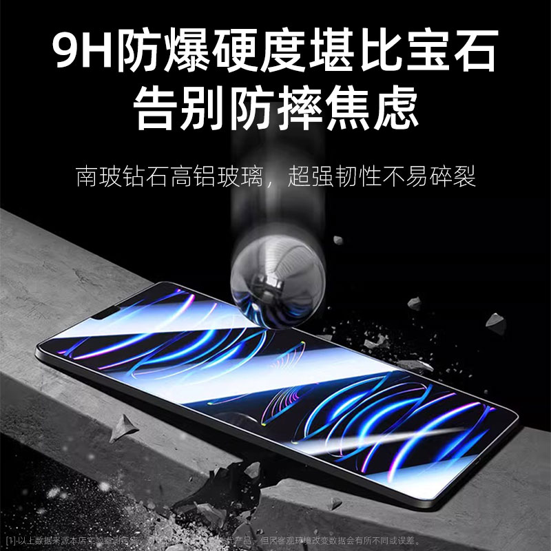 无尘仓适用iPad钢化膜iPadPro2024平板iPadAir5Pro11寸10苹果9Mini6保护Air4十3全屏2第九代2021ar2022贴2018 - 图2