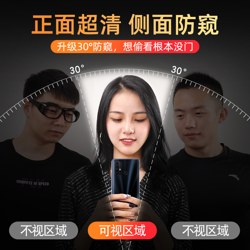 适用vivoz6钢化膜防窥z6防窥膜vivo手机viovz全屏覆盖viviz防窥防偷窥viv0偷窃窥视voviz步步高原装保护贴膜-图1