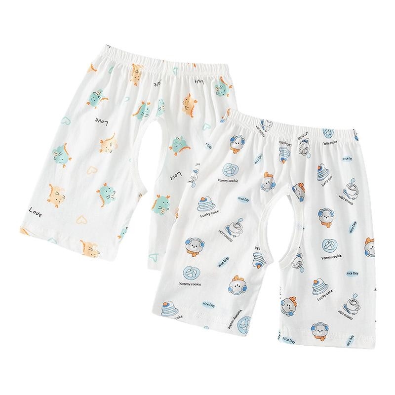 夏天开档裤纯棉裤子女夏季儿童宝宝棉裤一两三岁半开裆裤男童婴儿 - 图3