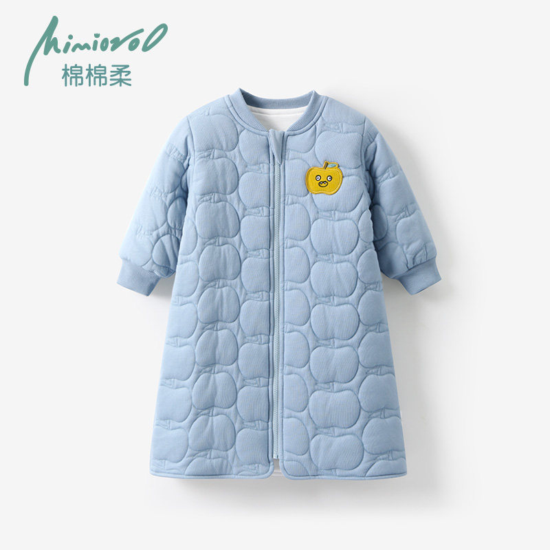 宝宝秋冬睡袍三层保暖儿童睡衣加棉冬季男童女童家居服婴儿连体衣,淘宝优惠券,粉丝福利购,淘宝优惠卷