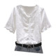 New Xianmei lace shirt lace shirt hook pattern hollow