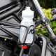 Special bumper guardrail bracket for battery motorcycles