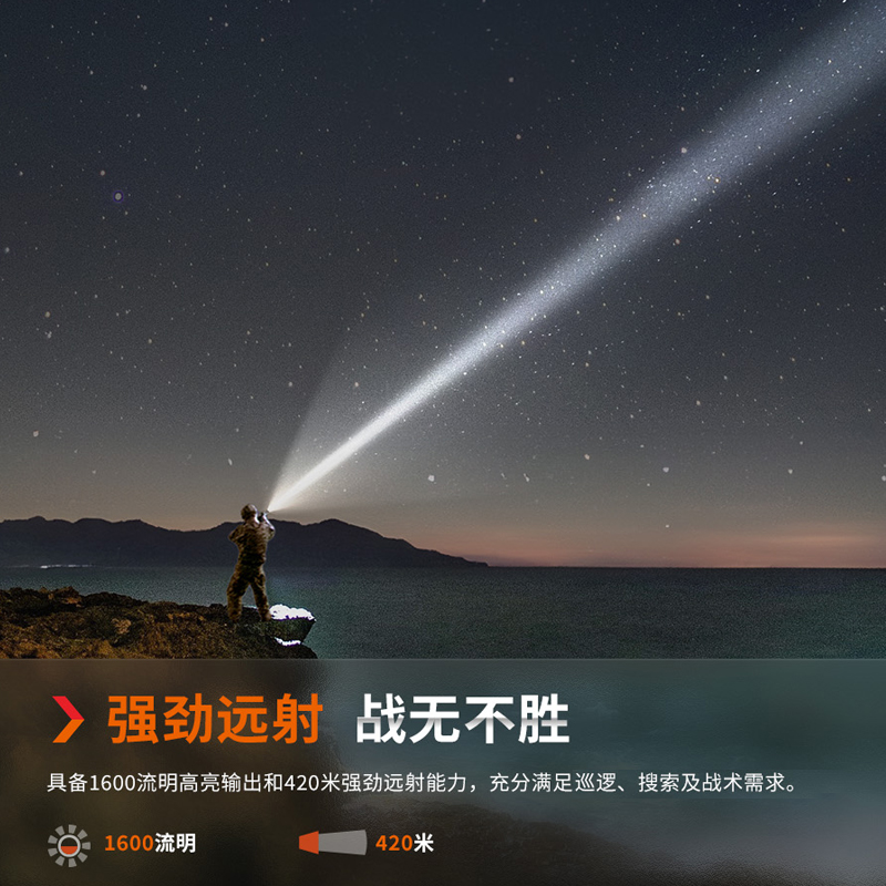 FENIX菲尼克斯TK11R战术手电筒强光超亮远射充电户外多功能便携