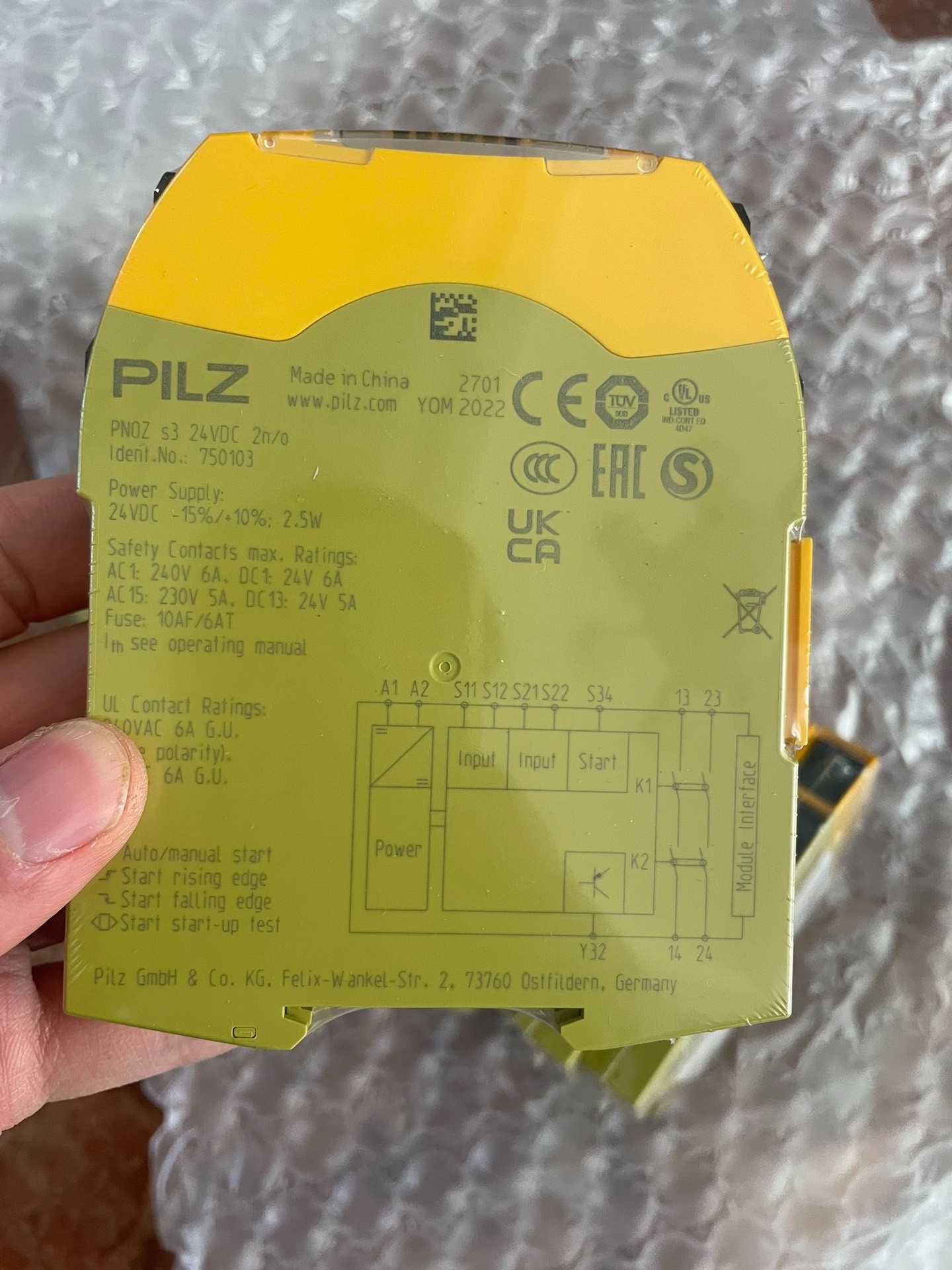 pilz 751103 750103 541080 5410拍前请询价 - 图2