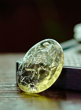 新款配饰琉璃吊坠男女款挂件项链