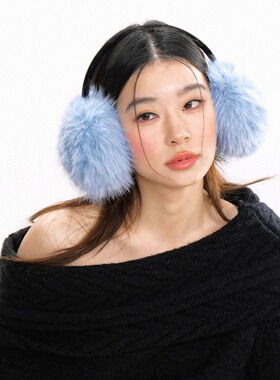 是冬天的颜色！绝美雾霾蓝耳罩