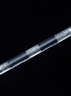 龙泉市刀剑高锰钢手工锻打康熙