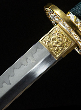 绿荫武士打刀日本长刀剑冷兵器