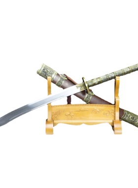 龙泉市刀剑高锰钢牛尾康熙战刀