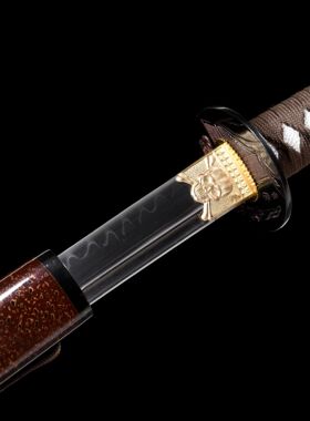 龙泉市刀剑手工锻打T10烧刃日式