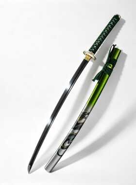 手工锻打长款打刀龙泉日本刀居合道武术长刀katana武士刃未开刃
