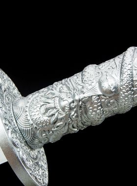 龙泉市刀剑高锰钢手工锻打双手