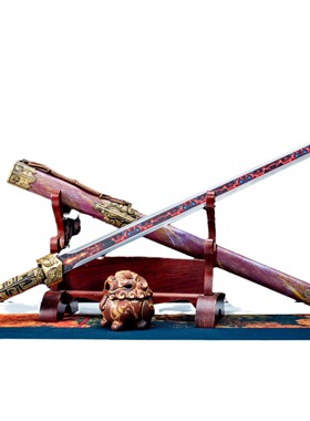 龙泉市刀剑高锰钢手工锻打春秋