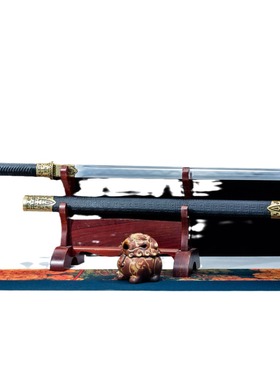 龙泉市刀剑高锰钢手工锻打素装