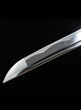 外贸碳钢日本刀一体居合刀手工