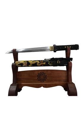 龙泉手工一体日本刀短刀胁差