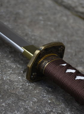 龙泉市刀剑一体高锰钢唐横刀手工